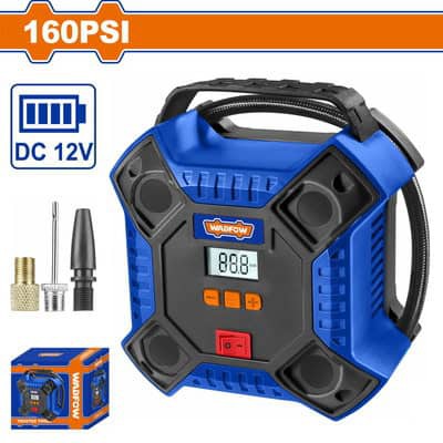 Wadfow WAAC511 Τρόμπα Αυτοκινήτου 160PSI με Καλώδιο Αναπτήρα 12V