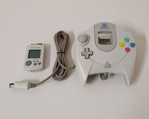 SEGA Dreamcast Controller + VMU