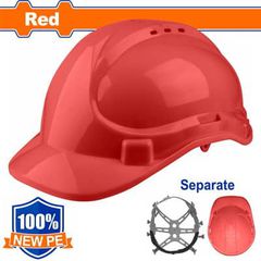 Wadfow WSH1304 Κράνος Εργοταξίου Κόκκινο