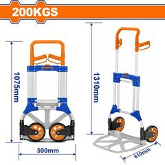 Wadfow WWB9A20 Καρότσι Μεταφοράς Πτυσσόμενο 200Kg