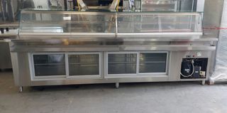 ΨΥΓΕΙΟ ΒΙΤΡΙΝΑ ΜΕ 4 ΠΟΡΤΕΣ 329Χ105Χ130 CM