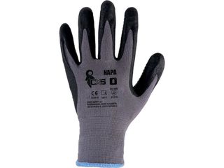Γάντια Νιτριλίου με κουκίδες CXS Napa grey-black