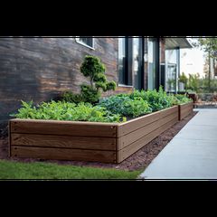 Prosperplast Παρτέρι BASE WOODY 1492x756x250mm (IBWR-7587U)