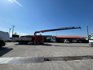 Ανατροπή + Γερανός Volvo 2007 FM 440 4X2  - ΓΕΡΑΝΟΣ FASSI F250-thumb-10