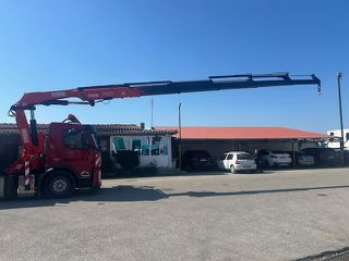Ανατροπή + Γερανός Volvo 2007 FM 440 4X2  - ΓΕΡΑΝΟΣ FASSI F250-thumb-7