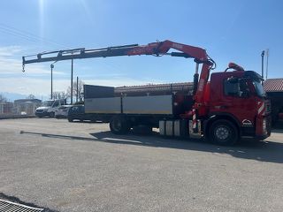 Ανατροπή + Γερανός Volvo 2007 FM 440 4X2  - ΓΕΡΑΝΟΣ FASSI F250-thumb-1