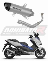 Dominator Ολόσωμη Εξάτμιση HP8 Titanium/Carbon End Honda Forza 125 2017 - 2020 Με Σιγαστήρα
