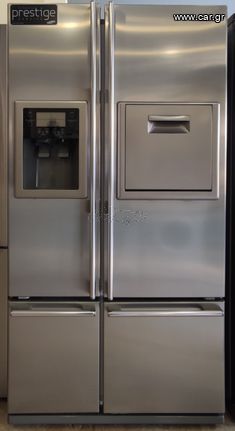 Samsung Ψυγειοκαταψύκτης Τετράπορτη Ντουλάπα Inox
