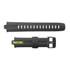 Λουράκι ανταλλακτικό Apnea HR 163-39NY μαύρο-κίτρινο Seac