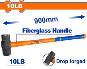 Wadfow WHM4310 Βαριοπούλα 5.25gr με Λαβή Fiberglass 10lb / 900mm