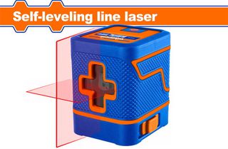 Wadfow WLE1M02 Αλφάδι Laser Αυτό - Οριζοντιούμενο Σταυρού 0-15m Με Κόκκινες Ακτίνες