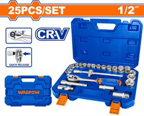 Wadfow WST2D25 Καστάνια με Καρυδάκια 1/2" 25τμχ