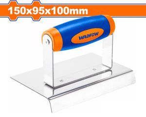 Wadfow WPE4315 Σπάτουλα Διαμόρφωσης Φάσας Inox 150x100mm με Πλαστική Λαβή 150Χ95Χ100mm