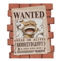 ONE PIECE - Most Wanted Luffy - Money Box PVC 16cm