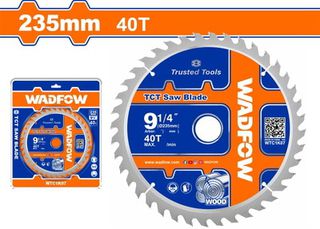 Wadfow WTC1K07 Δίσκος Ξύλου TCT 235mm X 30mm 40T