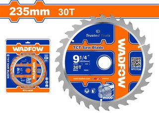 Wadfow WTC1K06 Δίσκος ξύλου TCT 235mm X 30mm 30T
