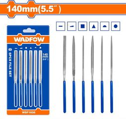 Wadfow WSF1606 Σετ Λίμες ΛΙΜΕΣ 5.5" / 140mm 6τμχ