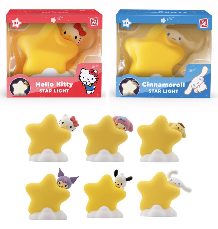 HELLO KITTY - Light Star Light Series - Assortiment 12 Figures 8.3cm