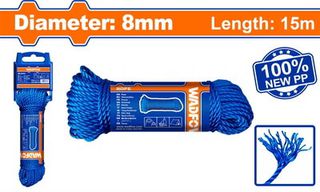Wadfow WRZ1308 Σχοινί ΡΡ 8mm / 15m