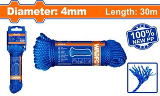 Wadfow WRZ1304 Σχοινί ΡΡ 4mm / 30m