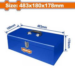 Wadfow WTB8A12 Εργαλειοθήκη Μεταλλική 483Χ180Χ178mm
