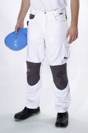 Υδροφοβικό Παντελόνι Εργασίας Ελαιοχρωματιστή Cofra Salisbourg white/anthracite