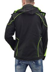 Softshell Jacket Cofra Tecka black/lime