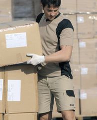 Μπλουζάκι CoolDRY Cofra Java khaki/black-thumb-2