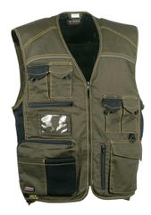 Γιλέκο Εργασίας Cofra Expert clay brown/black