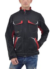 Softshell Jacket Cofra Mirassol black/red