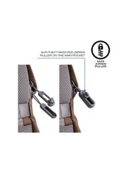 XD DESIGN ANTITHEFT BACKPACK BOBBY SOFT BROWN PN P705796-thumb-13