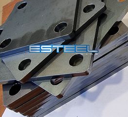 Λαπάτσες, Φλάντζες σιδήρου