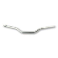 Highsider Pro X-Bar Aluminum Handlebar Superbike X01, 1 1/8 Inch, Silver