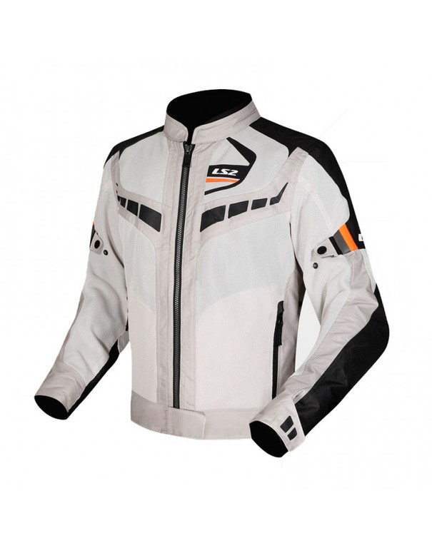 LS2 Garda Air Jacket Lady Black/Grey/Orange