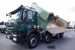 Ανατροπή Iveco 2020 X-WAY 480 / 8X4 / TIPPER / HYDROBLANTA / BORDMATIC / HYDROKLAP / HARDOX / ΚΑΜΕΡΑ-thumb-9