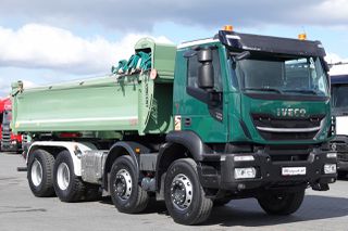 Ανατροπή Iveco 2020 X-WAY 480 / 8X4 / TIPPER / HYDROBLANTA / BORDMATIC / HYDROKLAP / HARDOX / ΚΑΜΕΡΑ-thumb-25