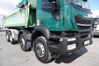 Ανατροπή Iveco 2020 X-WAY 480 / 8X4 / TIPPER / HYDROBLANTA / BORDMATIC / HYDROKLAP / HARDOX / ΚΑΜΕΡΑ-thumb-26