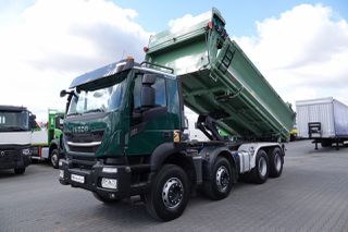 Ανατροπή Iveco 2020 X-WAY 480 / 8X4 / TIPPER / HYDROBLANTA / BORDMATIC / HYDROKLAP / HARDOX / ΚΑΜΕΡΑ-thumb-1