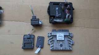 Σετ εγκεφάλου - immobiliser από Renault Megane III 2009 - 2015, μοτέρ diesel 1.5lt K9KH834 90 BHP