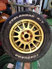 ΖΑΝΤΟΛΑΣΤΙΧΑ - 5x114.3 - offset ET/48 - 15 ιντσων - (YOKOHAMA GEOLANDER 50-50) - ARCASTING LAICO ΔΩΡΟ ΟΙ ΑΠΟΣΤΑΤΕΣ