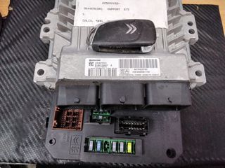DS4 SET IMMO CONTINENTAL SID807EVO,S180123007A,HW9666681180,BSI-Q03-00,9665547480