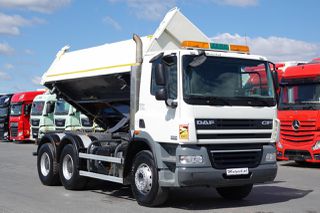 Ανατροπή DAF 2012 CF 85.410 / 6X4 / TIPPER 2 STR. / BORDMATIC / HYDROBRA / ΕΓΧΕΙΡΙΔΙΟ / ΕΙΣΑΓ-thumb-7