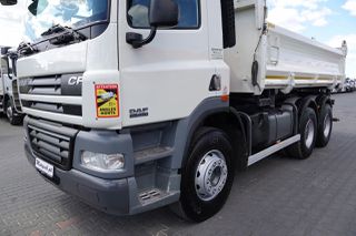 Ανατροπή DAF 2012 CF 85.410 / 6X4 / TIPPER 2 STR. / BORDMATIC / HYDROBRA / ΕΓΧΕΙΡΙΔΙΟ / ΕΙΣΑΓ-thumb-14