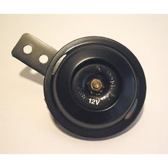 Highsider Smart Horn, 12V, Black, Dia.= 70 Mm, 100 Db, E-Mark
