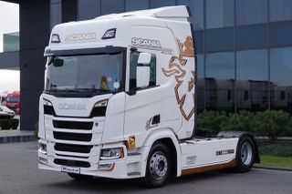 Scania 2019 R 450 / RETARDER / ΥΔΡΑΥΛΙΚΑ / ΠΛΗΡΗΣ ΑΕΡΟΠΟΡΙΑ / ΣΥΜΒΟΛΑΙΟ ΜΕΤΑ ΤΟ ΣΕΡΒΙΣ-thumb-2