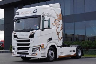 Scania 2019 R 450 / RETARDER / ΥΔΡΑΥΛΙΚΑ / ΠΛΗΡΗΣ ΑΕΡΟΠΟΡΙΑ / ΣΥΜΒΟΛΑΙΟ ΜΕΤΑ ΤΟ ΣΕΡΒΙΣ-thumb-3