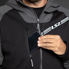 LS2 Throttle Jacket Black/Antracite-thumb-4