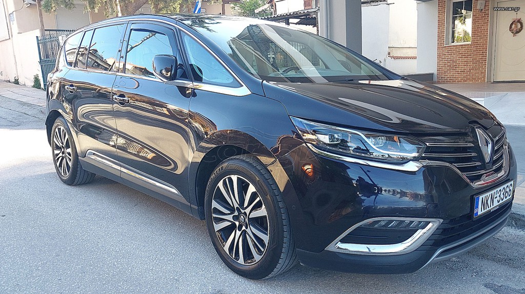 Renault Espace 2016 INITIALE PARIS!-1600cc-160hp-Diesel-7Θεσιο-ΤΙΜΟΛΟΓΙΑ SERVICE
