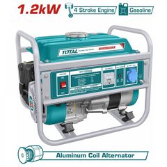 TP1150026 Ηλεκτρογεννήτρια Βενζίνης 1.200W - ΒΕΝΖΙΝΗΣ ΜΟΝΟΦΑΣΙΚΕΣ - TOTAL (#TP1150026)