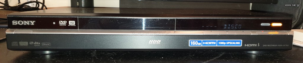 DVD ΕΓΓΡΑΦΗΣ SONY HDD 160GB